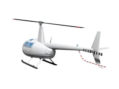 robinson R44 3D model
