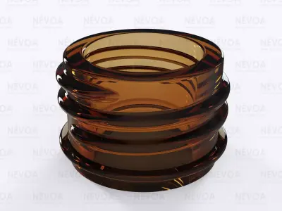 Glass finish - GME 30 12 - 25 mm - GL 25 3-5 3D model