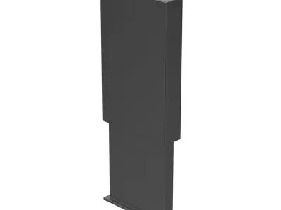 Kiosk Low-poly 3D model