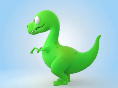 T-Rex dinosaur 3D model