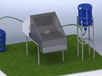 Water Distiller Free 3D model