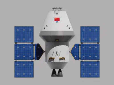 Mengzhou-Blender-FBX-3D Model 3D model