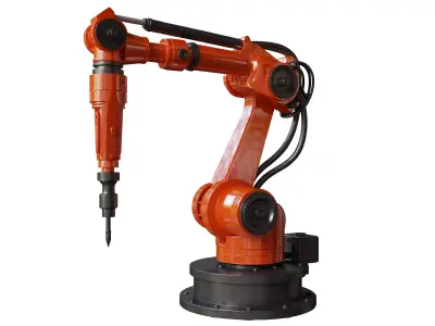 Industrial Robotic Arms Collection 3D model