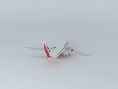 Vision Airlines Boeing 737 300 Free 3D model
