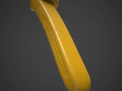 Pliers Low-poly 3D model 3