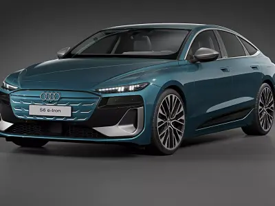 2025 Audi S6 Sportback e-tron 3D model