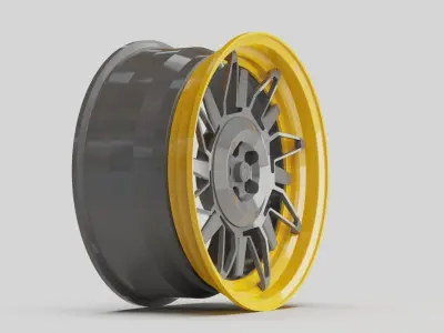 rims bean wheel 2 series 3D model