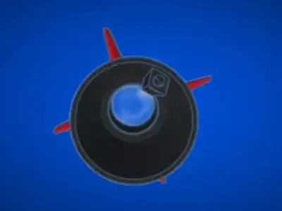 Modle Rocket 3d Printible 3D print model