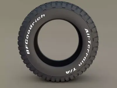 BF Goodrich Tire 3D model