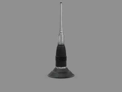 Generic Car Antenna Free 3D model