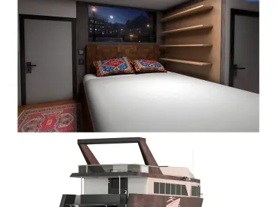 personal yacht  3D model