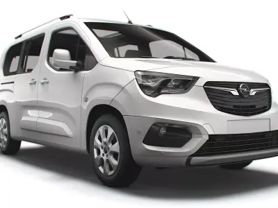 Opel E Combo Life XL 2022 3D model