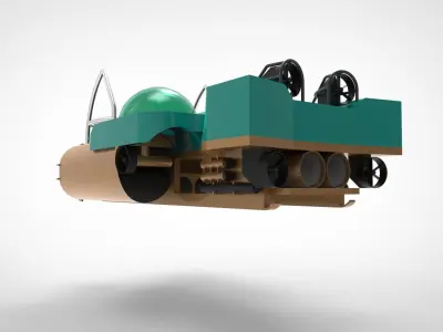 research submersible 3D model