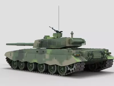 Chinese Type 98 Tank 3D model