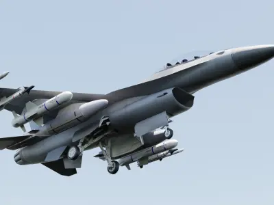F-16V Taiwan 3D model