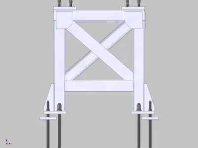 26377-ROBOT BASE BX200L-1000 3D model