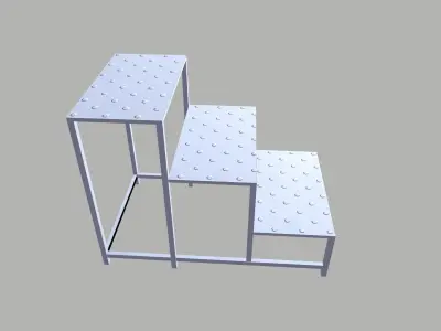 Stair Low-poly 3D model get