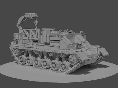 IDF Puma RAM 3D print model
