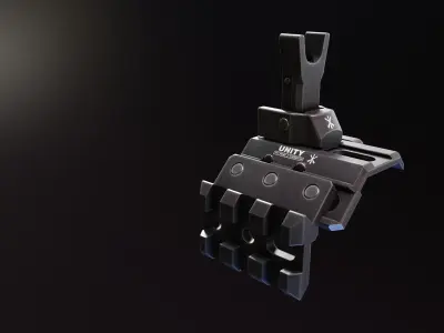 Fusion Micro Hub Low-poly 3D model