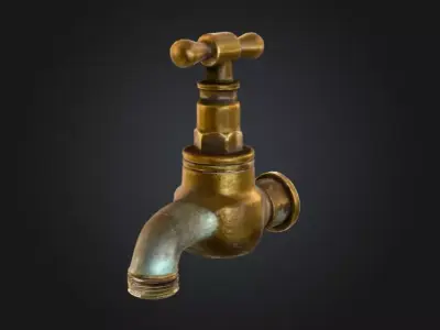 Rustic Charm Low-poly 3D model