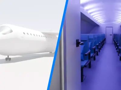 Airplane 3D model 7