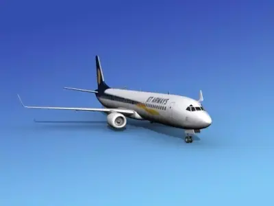 Boeing 737-900ER Jet Airways 3D model