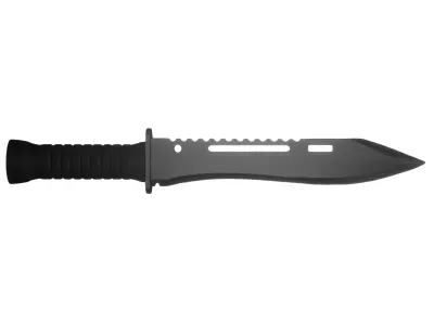 Tactical Knife 3D model get