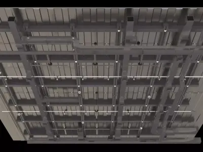 Pipe Ceiling 3D model purchase