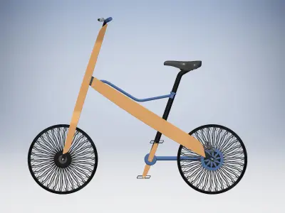 Kika urban bike Free 3D model