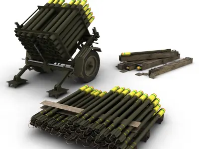 Canadian Land Mattress 3D model