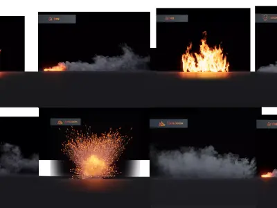 3D Animations High Resolution Pack 3D model