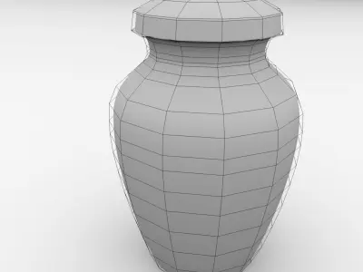 Cremation Urn 3D model