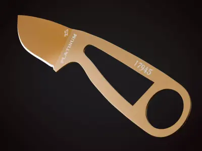 Knife 1 J Low-poly 3D model