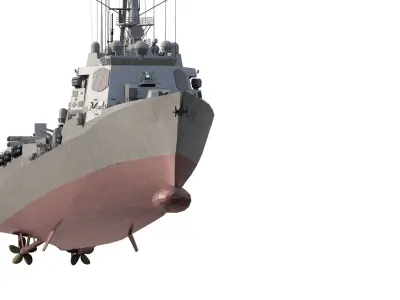 US NAVY DESTROYER 3D model