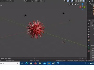 CORONA VIRUS Free 3D model