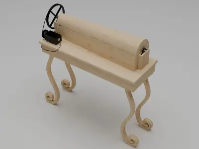 Glass Harmonica 3D model