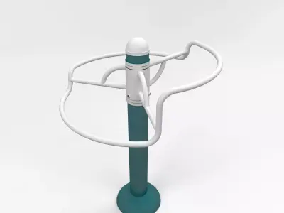 Gym Outdoor 3 3D model