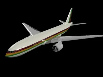 Aircraft 777 3D model