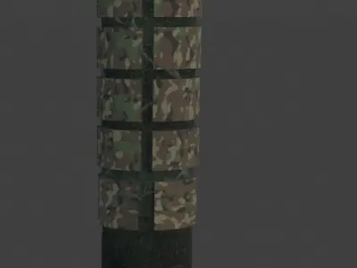 Bayonett Knife 3D model