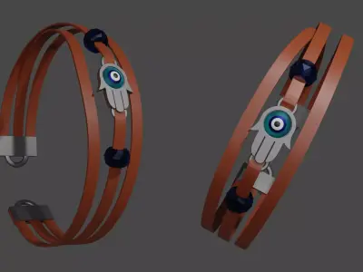 Ellie Hamsa Bracelet Dina The Last of Us Part II tlou 3D print model