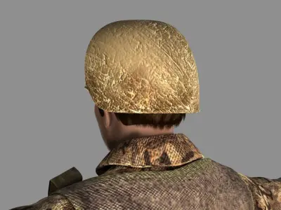 Soldier 3D model buy