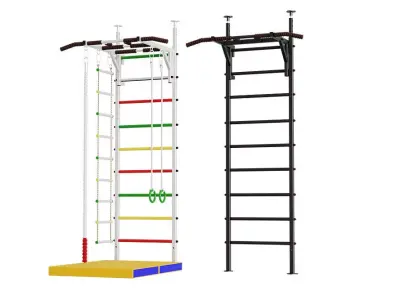 Swedish Wall BLENDER 3D Model Cycles 3D model