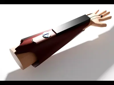 Hidden Blade 3D model Free 3D model