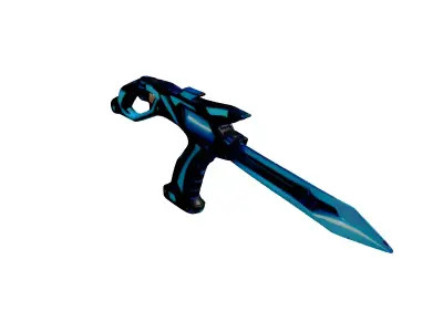 Futuristic Energy Blade Weapon 3D model