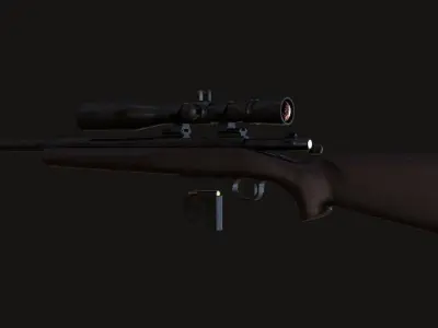 Remington 700 SPS Tactical Free 3D model
