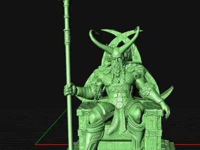 Odin All father 3D print model