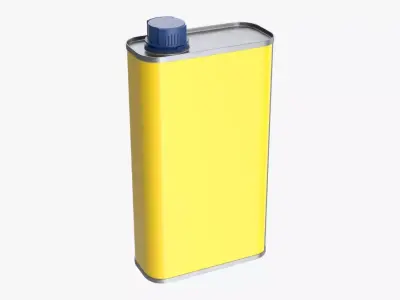Liquid tin can 02 3D model