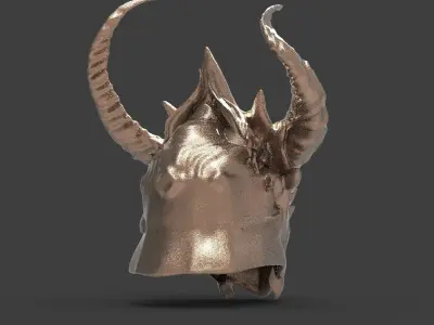 Thule Viking helmet  3D model