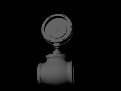 Pressure Gauge Free 3D model by joenis1