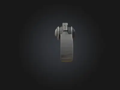 Harpoon Launcher  3D model